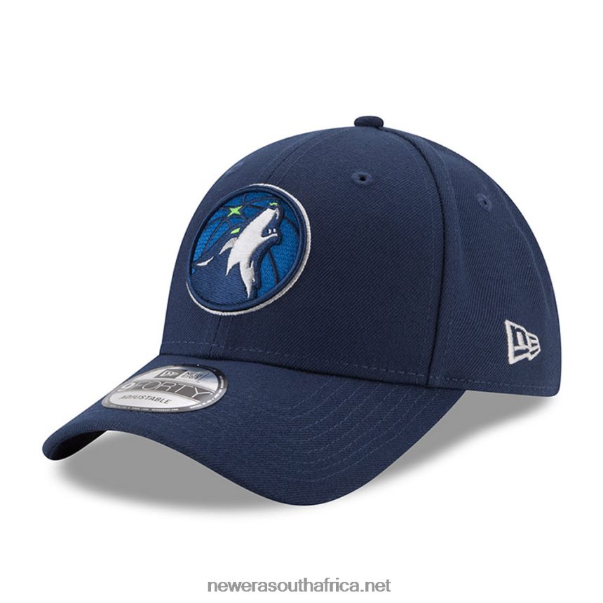 Minnesota Timberwolves The League Blue 9FORTY Cap New Era TRBRBN1790