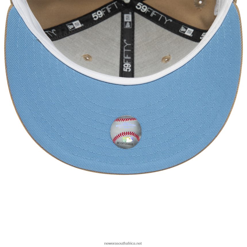 Minnesota Twins 50 Seasons Camel 59FIFTY Fitted Cap New Era TRBRBN217