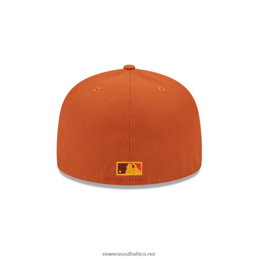 Minnesota Twins Outer Space Orange 59FIFTY Fitted Cap New Era TRBRBN564