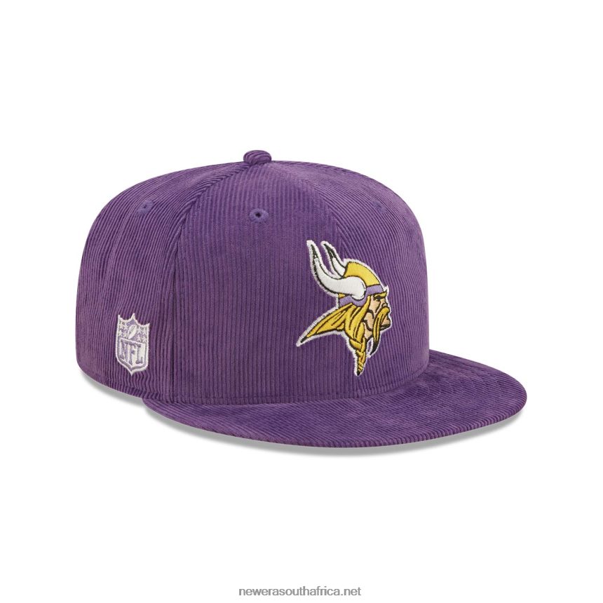 Minnesota Vikings NFL Retro Cord 9FIFTY Cap New Era TRBRBN1887