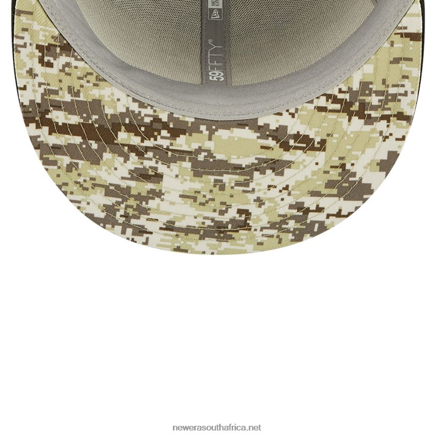 New England Patriots NFL Salute to Service Black 59FIFTY Fitted Cap New Era TRBRBN761