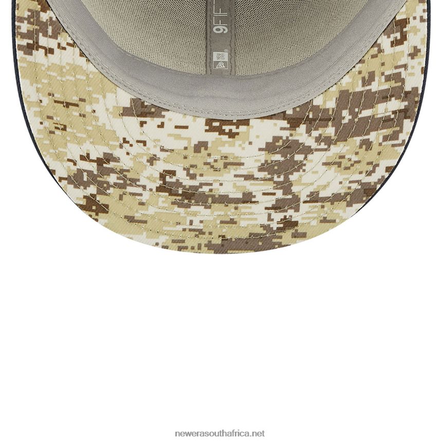 New England Patriots NFL Salute to Service Black 9FIFTY Snapback Cap New Era TRBRBN2077