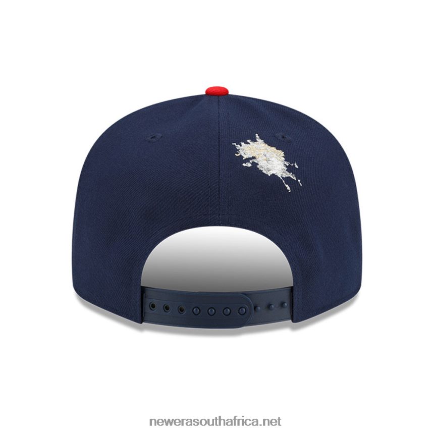 New England Patriots x Staple Navy 9FIFTY Snapback Cap New Era TRBRBN1902