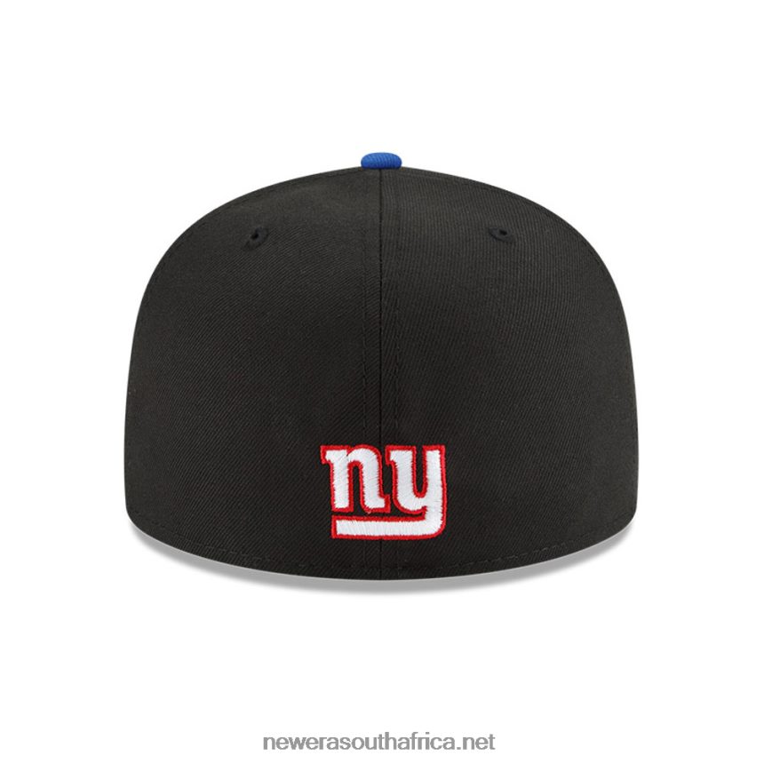 New York Giants NFL Draft Black 59FIFTY Fitted Cap New Era TRBRBN245