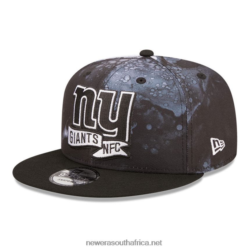 New York Giants NFL Sideline 2022 Black 9FIFTY Snapback Cap New Era TRBRBN1890
