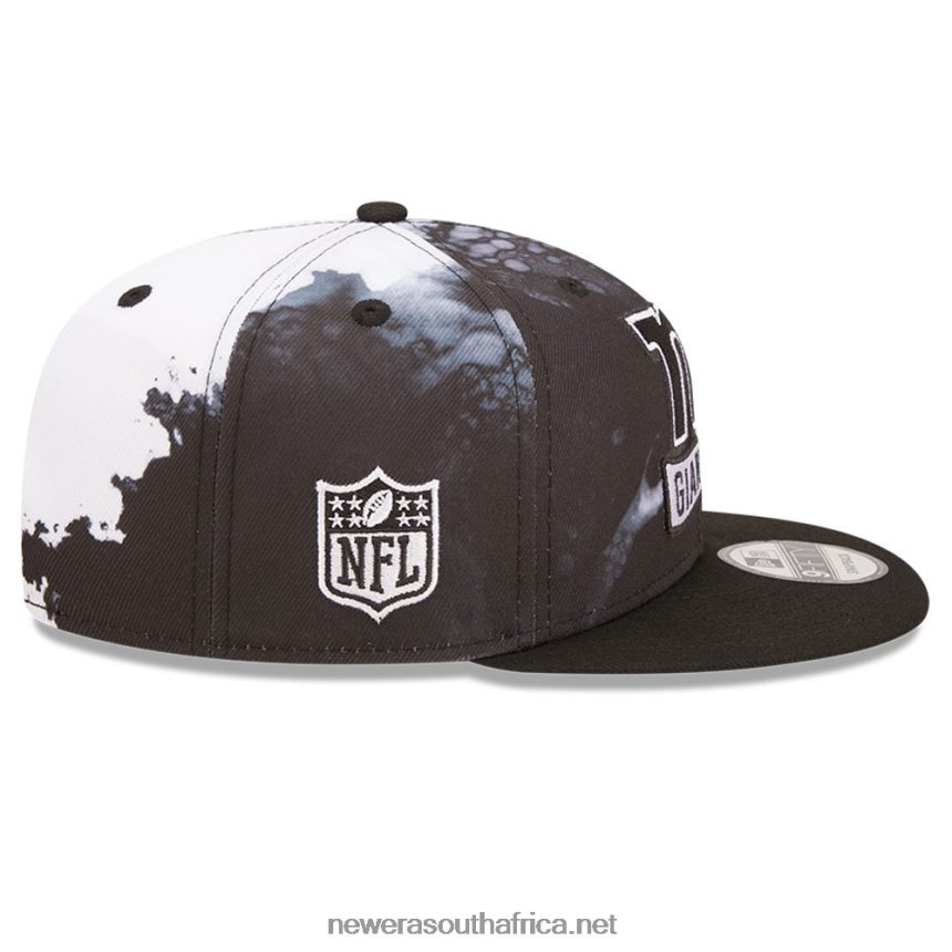 New York Giants NFL Sideline 2022 Black 9FIFTY Snapback Cap New Era TRBRBN1890