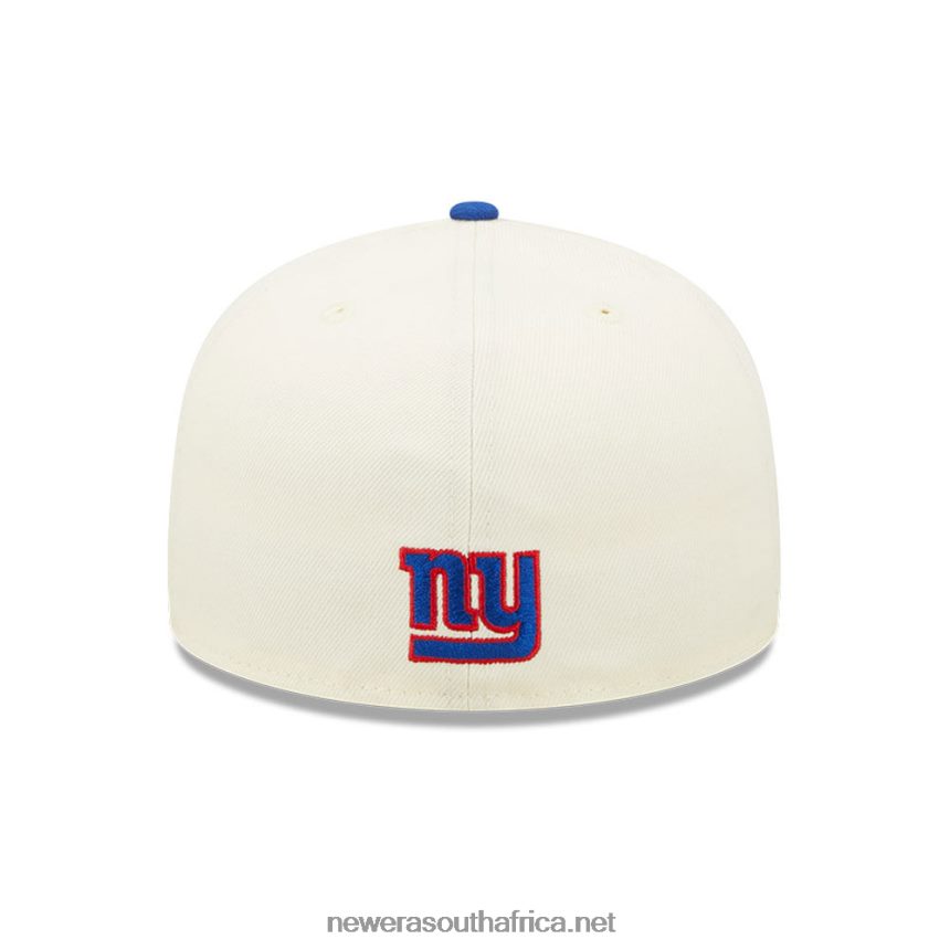 New York Giants NFL Sideline 2022 White 59FIFTY Fitted Cap New Era TRBRBN675
