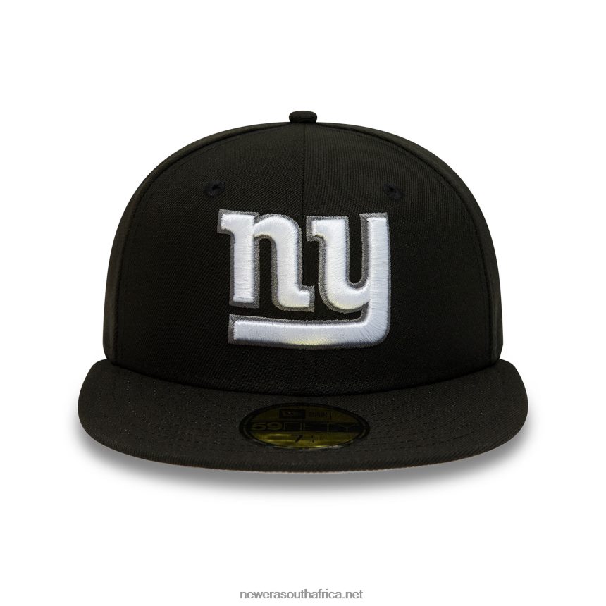 New York Giants NFL Teams Black 59FIFTY Cap New Era TRBRBN1193