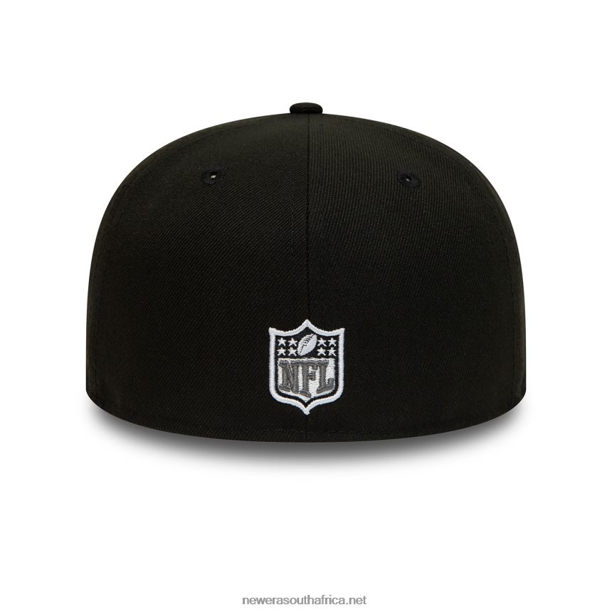 New York Giants NFL Teams Black 59FIFTY Cap New Era TRBRBN1193