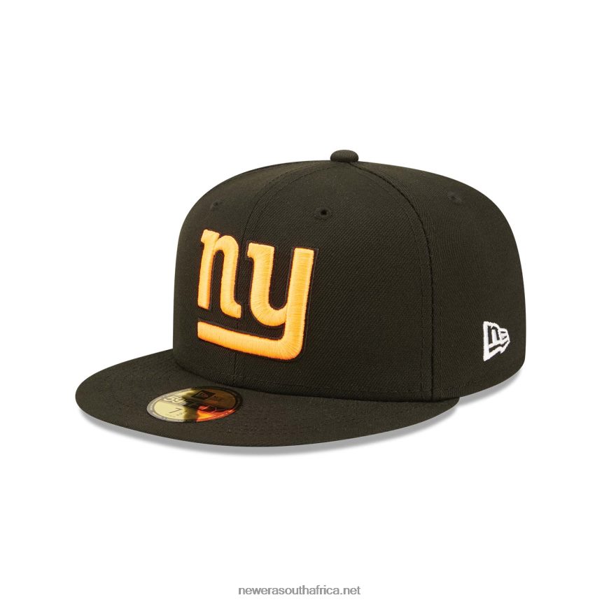 New York Giants Summer Pop Black 59FIFTY Fitted Cap New Era TRBRBN731