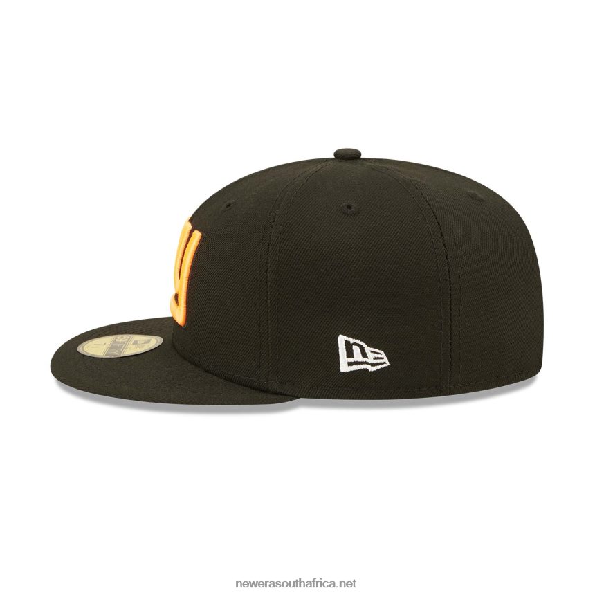 New York Giants Summer Pop Black 59FIFTY Fitted Cap New Era TRBRBN731
