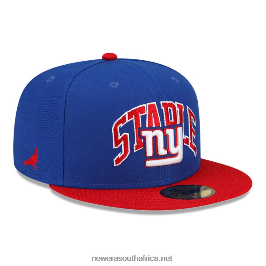 New York Giants x Staple Blue 59FIFTY Fitted Cap New Era TRBRBN1426