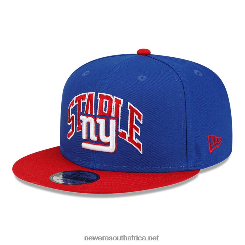 New York Giants x Staple Blue 9FIFTY Snapback Cap New Era TRBRBN1986