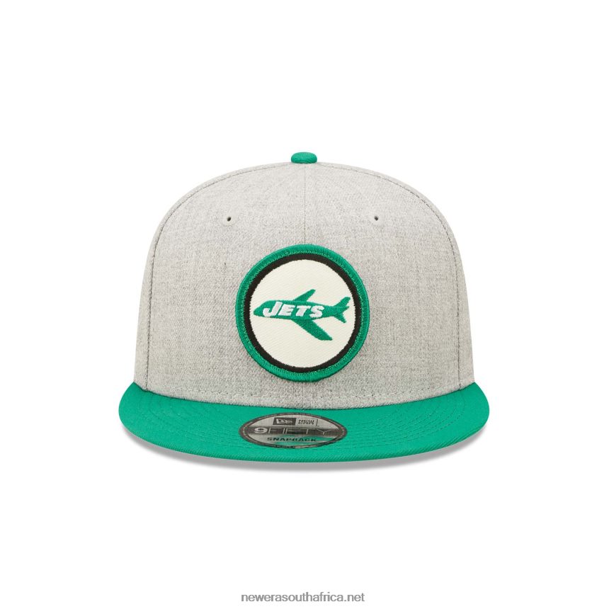 New York Jets NFL Sideline 2022 Grey 9FIFTY Snapback Cap New Era TRBRBN1904