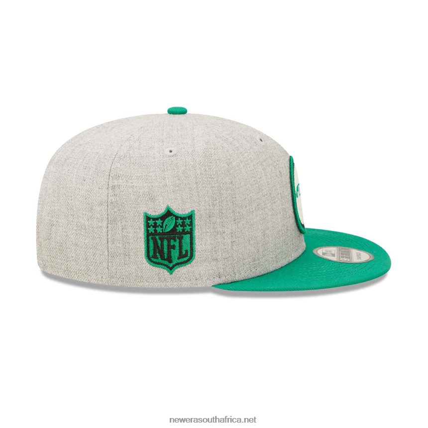 New York Jets NFL Sideline 2022 Grey 9FIFTY Snapback Cap New Era TRBRBN1904
