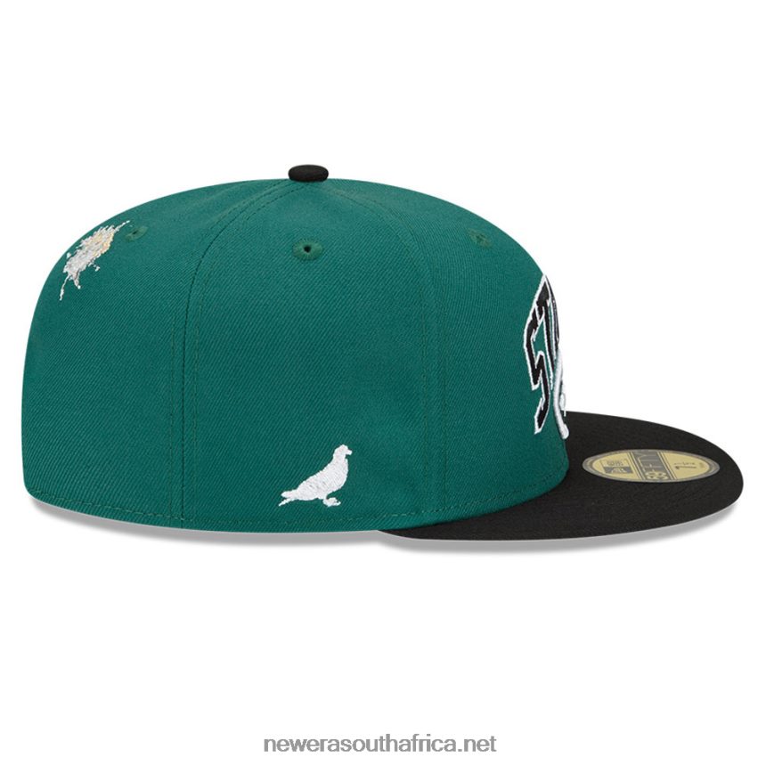 New York Jets x Staple Green 59FIFTY Fitted Cap New Era TRBRBN51