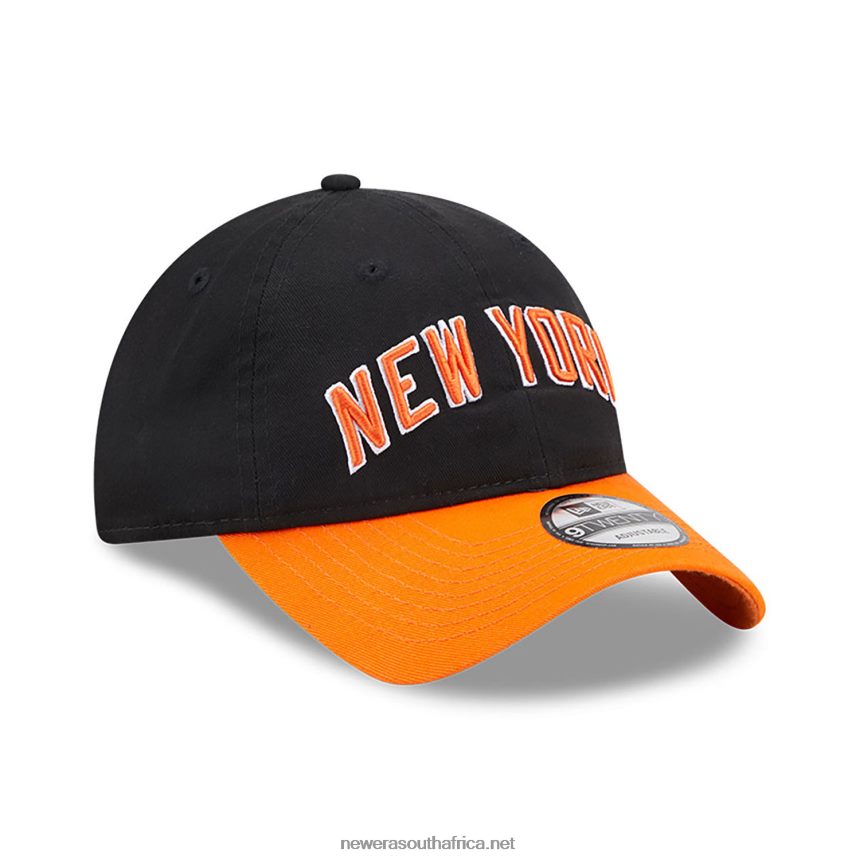 New York Knicks Authentics City Edition Black 9TWENTY Adjustable Cap New Era TRBRBN2243