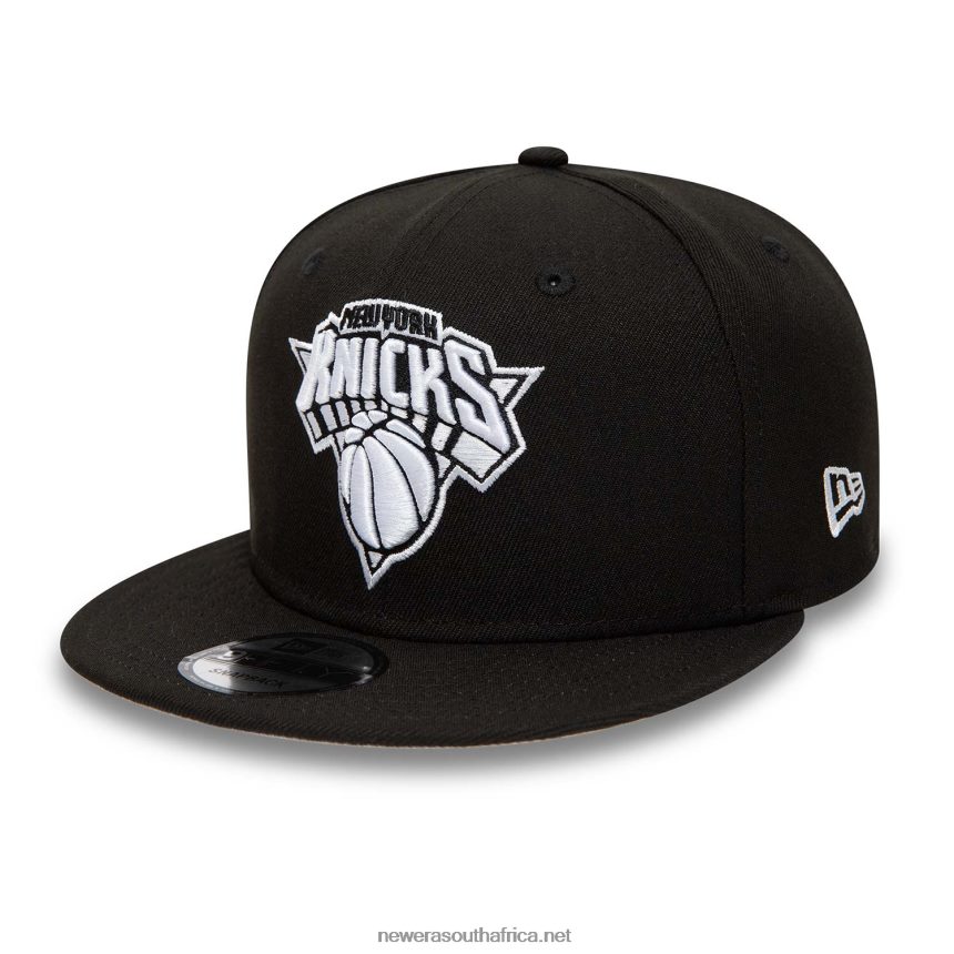 New York Knicks Black 9FIFTY Snapback Cap New Era TRBRBN2048