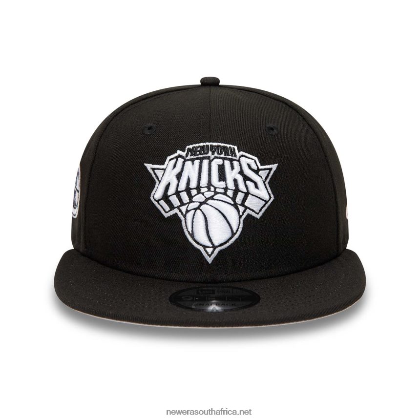 New York Knicks Black 9FIFTY Snapback Cap New Era TRBRBN2048