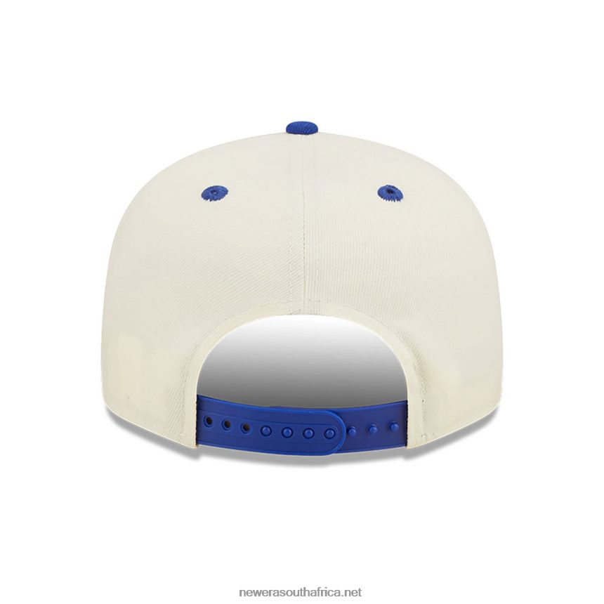 New York Knicks Blend White 9FIFTY Snapback Cap New Era TRBRBN2024
