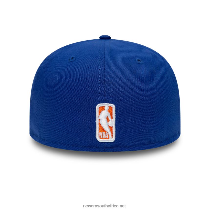 New York Knicks Dual Logo Blue 59FIFTY Fitted Cap New Era TRBRBN568