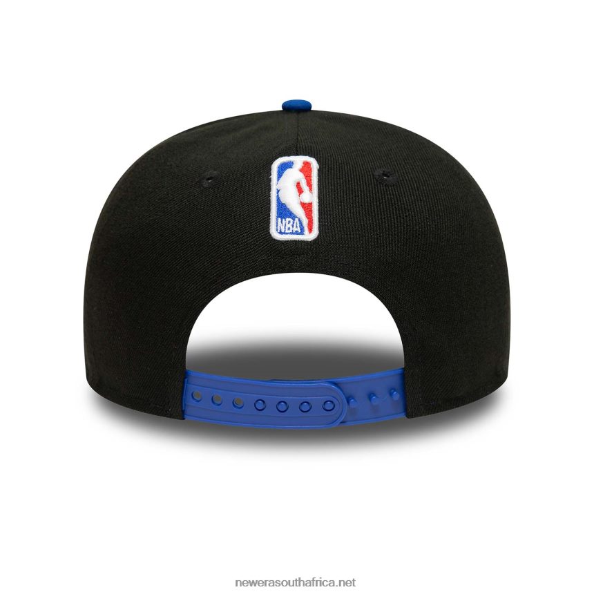 New York Knicks NBA Tip Off 2022 Black 9FIFTY Snapback Cap New Era TRBRBN2105