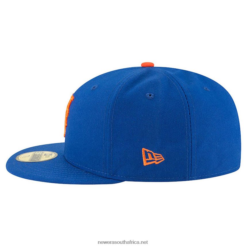 New York Mets Authentic On Field Game Blue 59FIFTY Cap New Era TRBRBN123