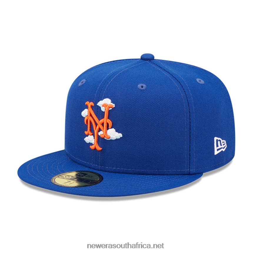 New York Mets Comic Cloud Blue 59FIFTY Fitted Cap New Era TRBRBN1265