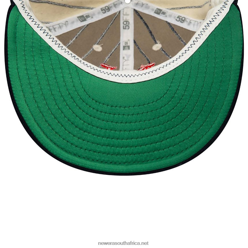 New York Mets Cooperstown White 59FIFTY Fitted Cap New Era TRBRBN631