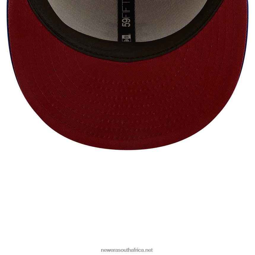 New York Mets Fall Classic White 59FIFTY Fitted Cap New Era TRBRBN1249