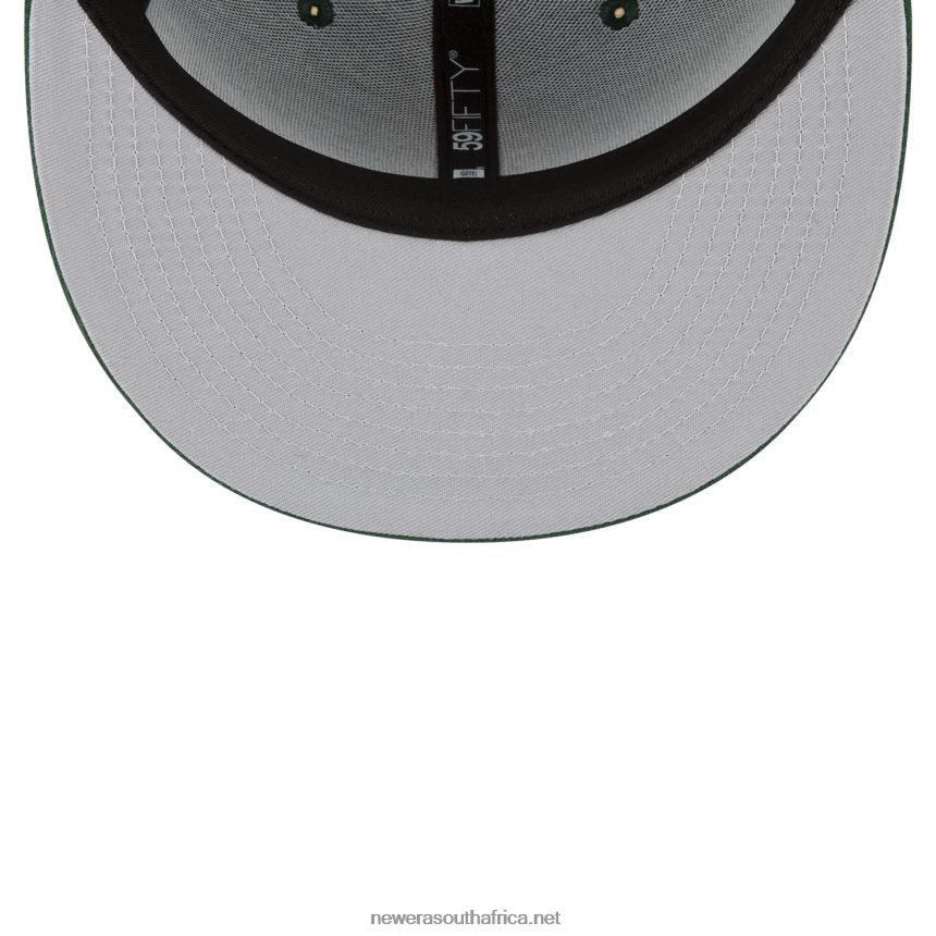 New York Mets Felt x MLB Dark Green 59FIFTY Fitted Cap New Era TRBRBN751