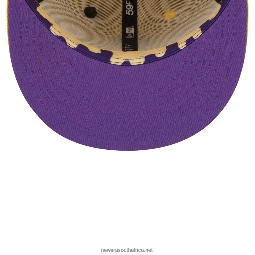 New York Mets Icy Pop Bright Yellow 59FIFTY Fitted Cap New Era TRBRBN234