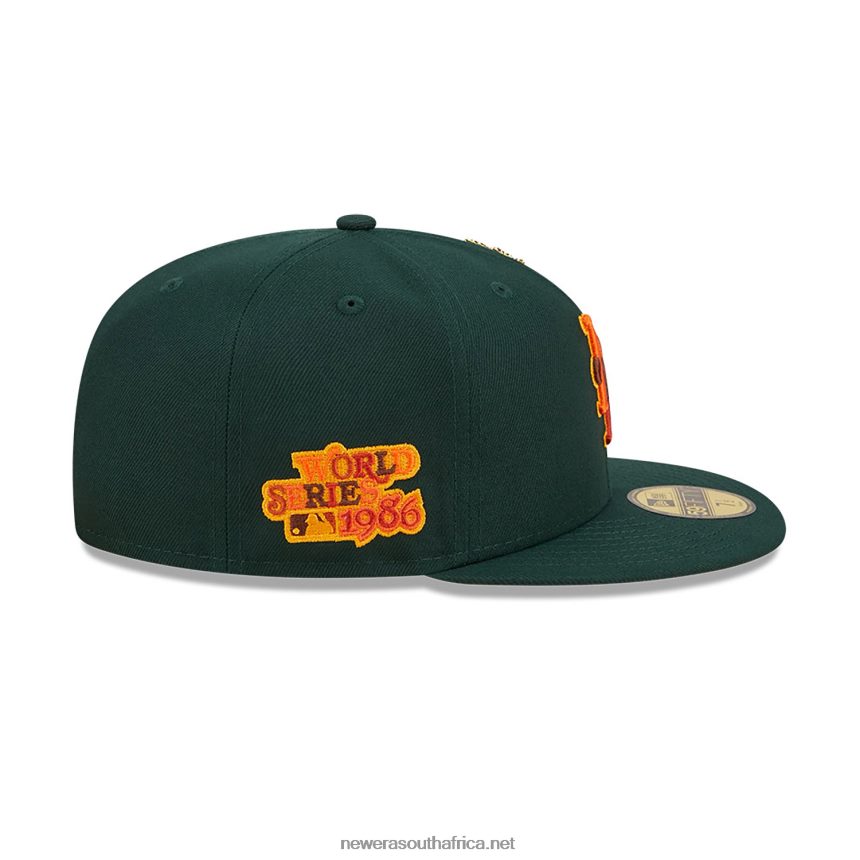 New York Mets Leafy Dark Green 59FIFTY Fitted Cap New Era TRBRBN833