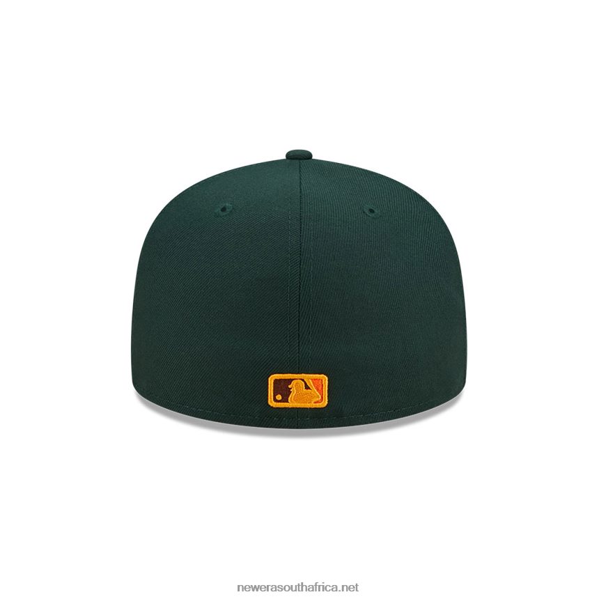 New York Mets Leafy Dark Green 59FIFTY Fitted Cap New Era TRBRBN833