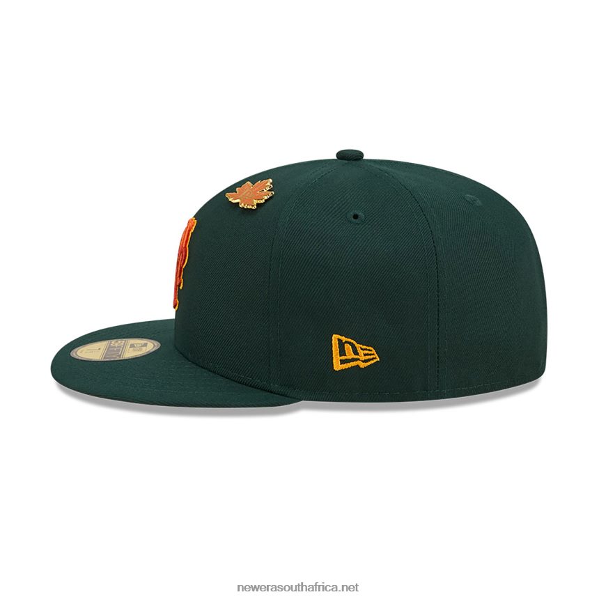 New York Mets Leafy Dark Green 59FIFTY Fitted Cap New Era TRBRBN833