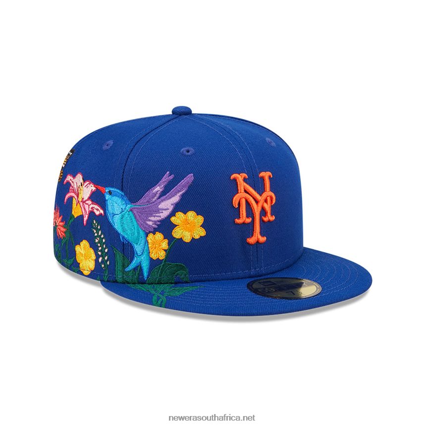 New York Mets MLB Blooming Blue 59FIFTY Fitted Cap New Era TRBRBN1303
