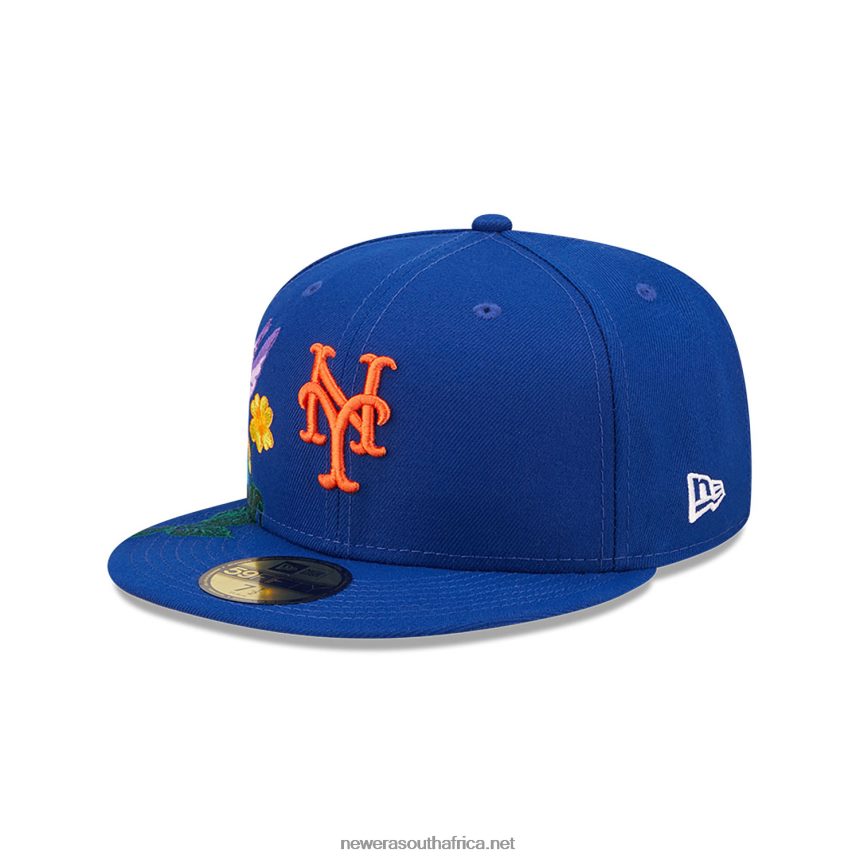 New York Mets MLB Blooming Blue 59FIFTY Fitted Cap New Era TRBRBN1303