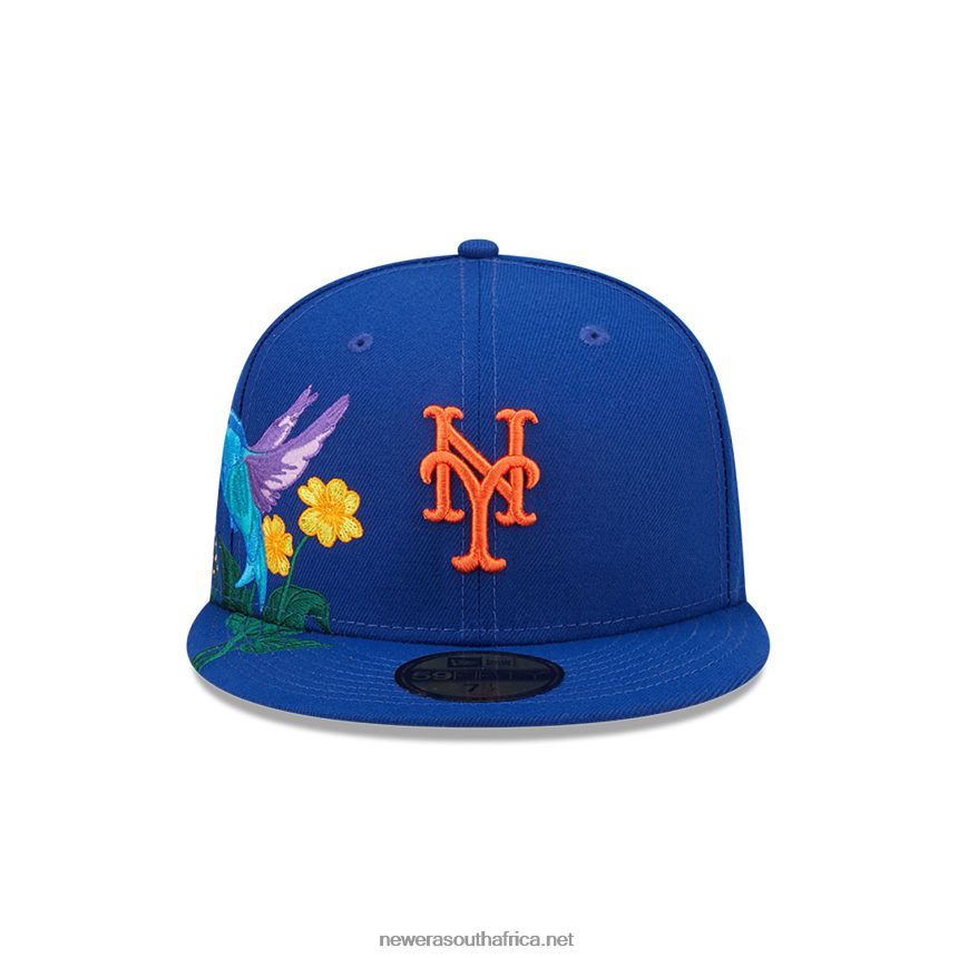 New York Mets MLB Blooming Blue 59FIFTY Fitted Cap New Era TRBRBN1303
