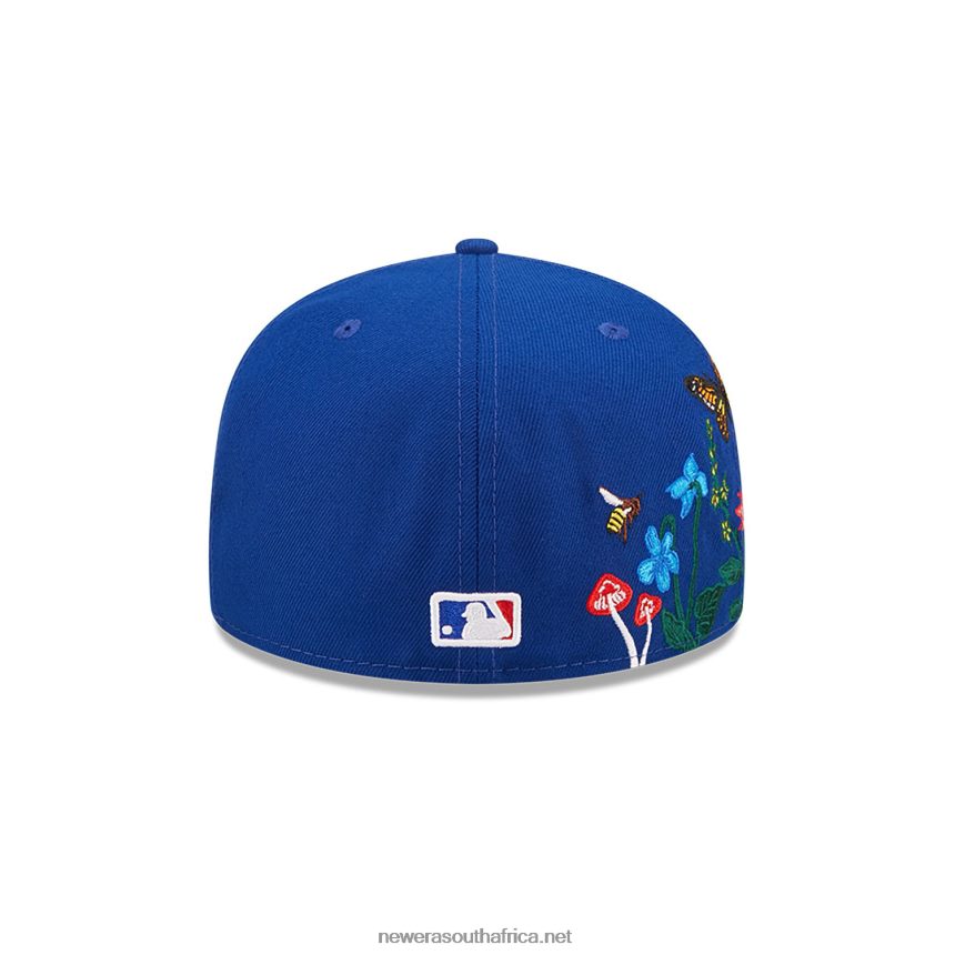 New York Mets MLB Blooming Blue 59FIFTY Fitted Cap New Era TRBRBN1303