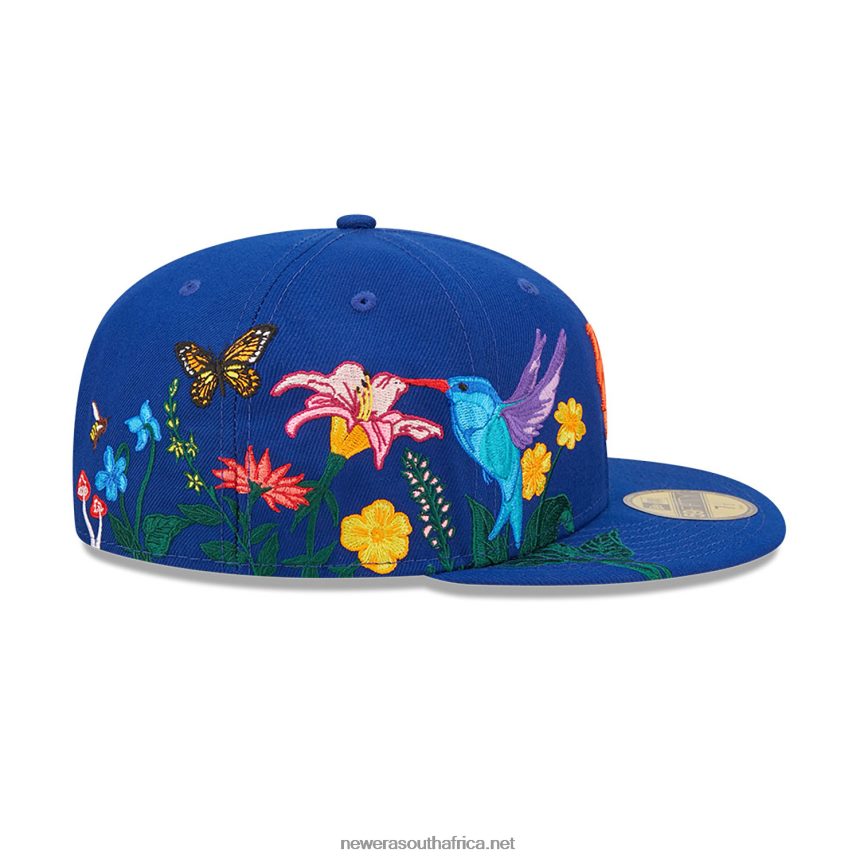New York Mets MLB Blooming Blue 59FIFTY Fitted Cap New Era TRBRBN1303