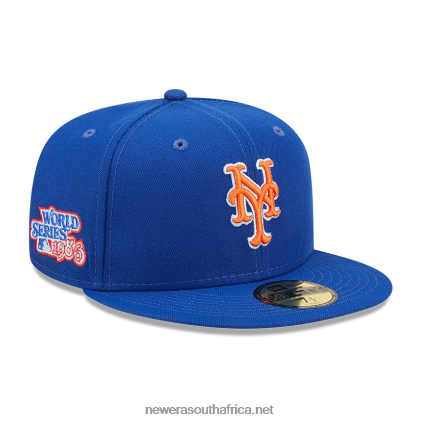 New York Mets MLB Cloud Blue 59FIFTY Fitted Cap New Era TRBRBN1319