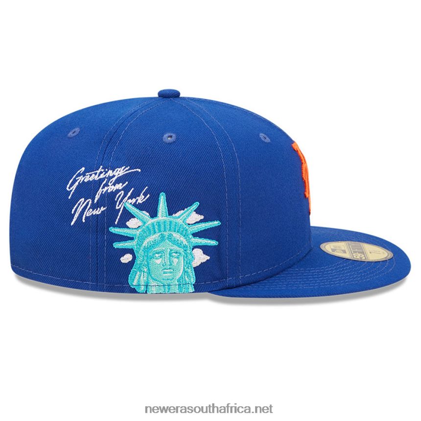 New York Mets MLB Cloud Blue 59FIFTY Fitted Cap New Era TRBRBN610