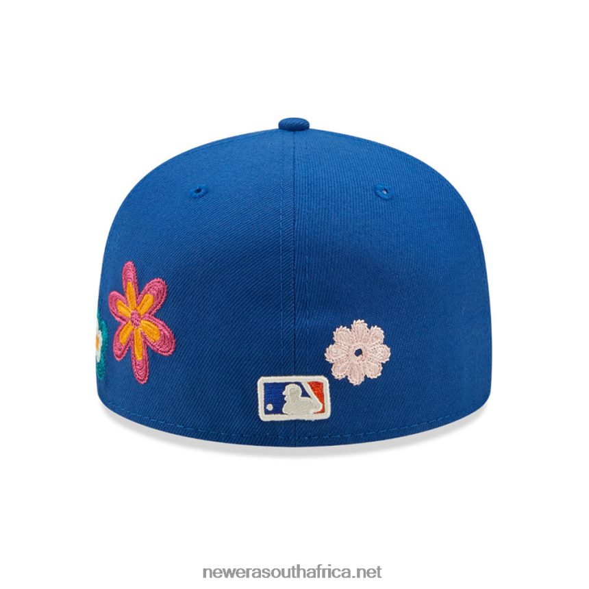 New York Mets MLB Flower Blue 59FIFTY Fitted Cap New Era TRBRBN479