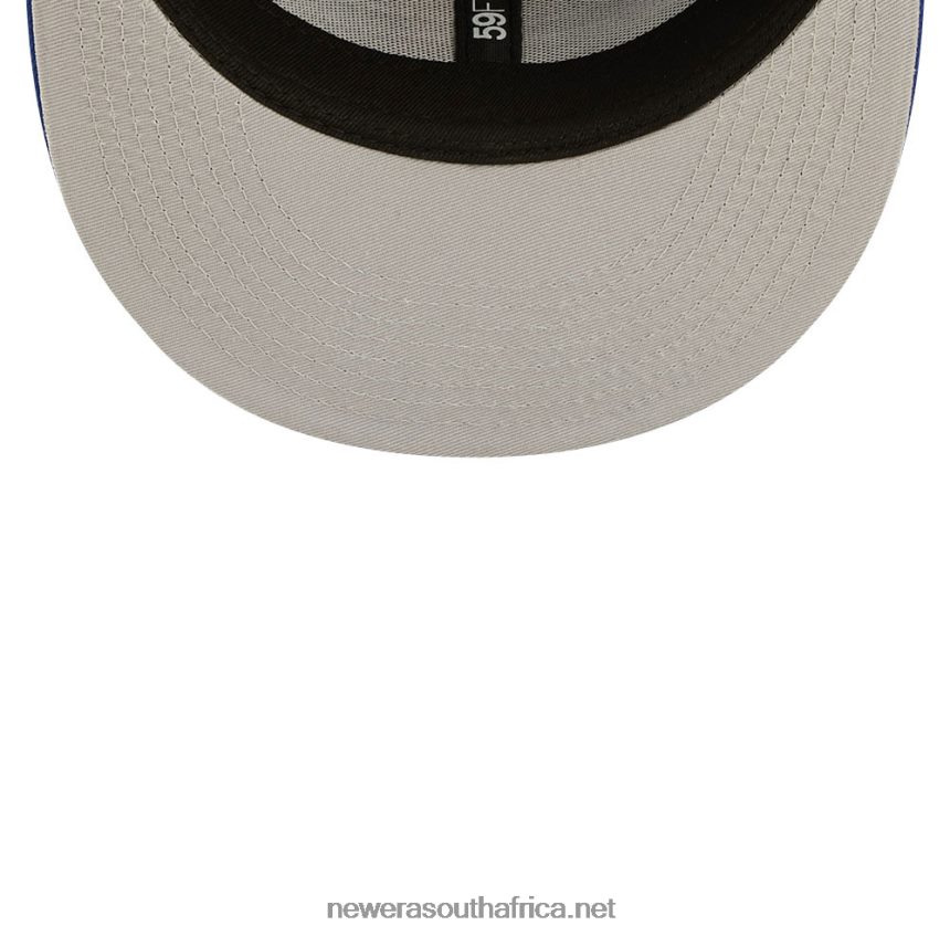 New York Mets MLB Sunlight Pop Navy 59FIFTY Cap New Era TRBRBN425