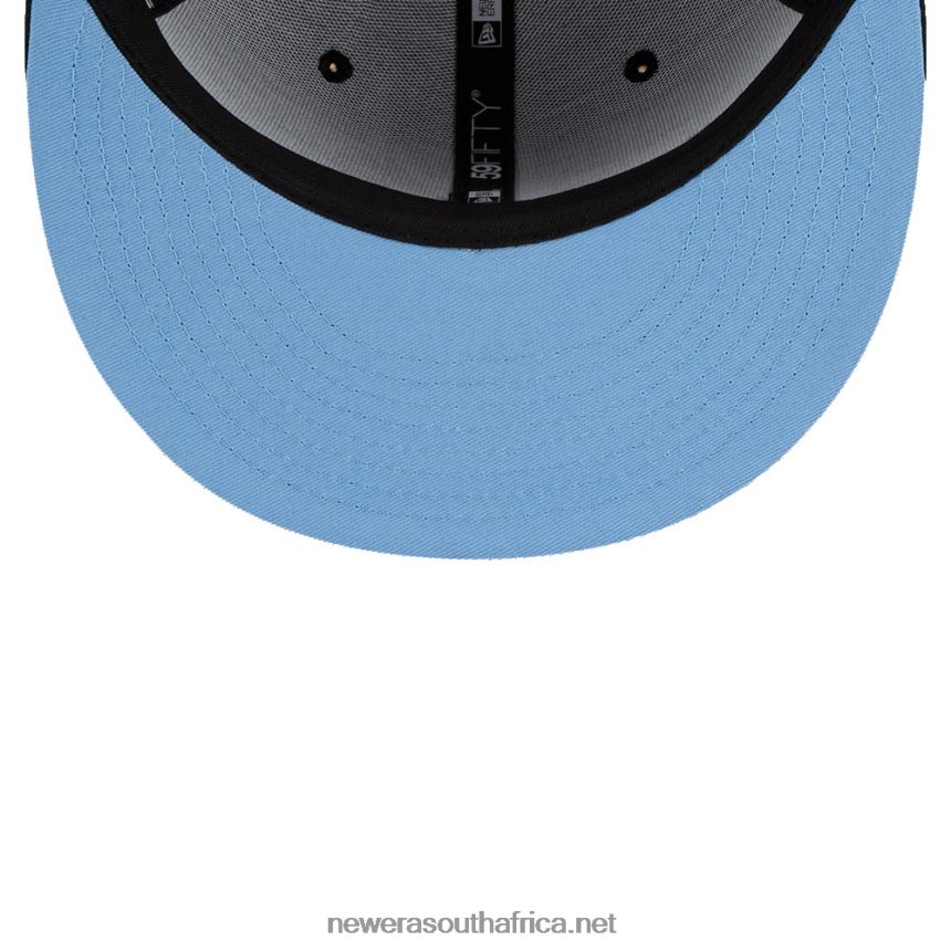 New York Mets MLB Team Fire Black 59FIFTY Fitted Cap New Era TRBRBN334