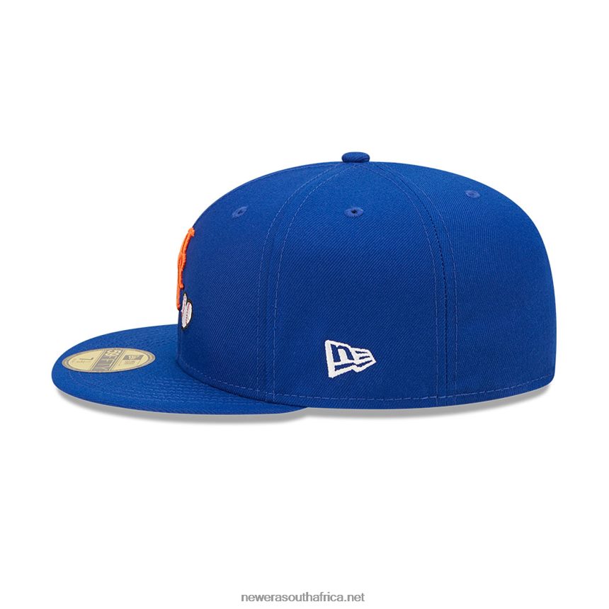New York Mets MLB Team Heart Blue 59FIFTY Fitted Cap New Era TRBRBN1191