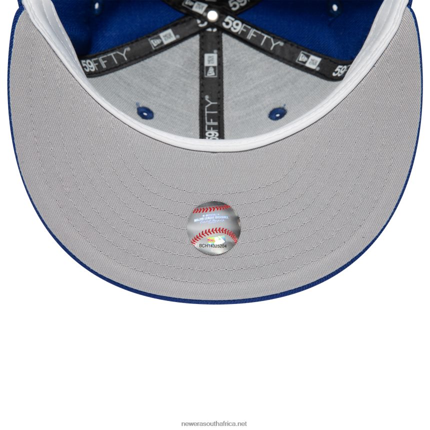 New York Mets Premium Wool Blue 59FIFTY Fitted Cap New Era TRBRBN145