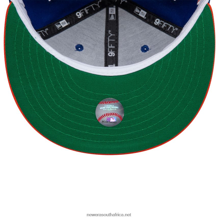New York Mets Side Font Blue 9FIFTY Snapback Cap New Era TRBRBN2012
