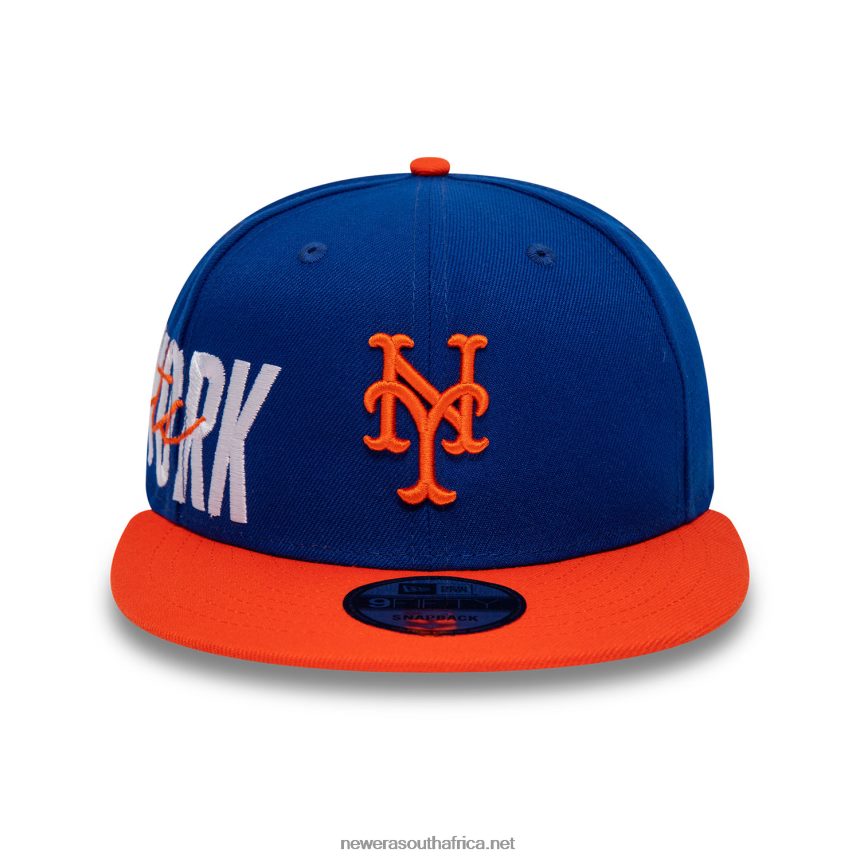 New York Mets Side Font Blue 9FIFTY Snapback Cap New Era TRBRBN2012