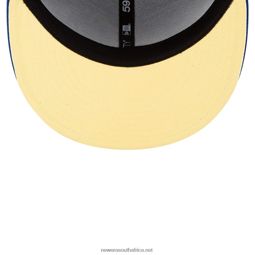 New York Mets Side Patch Bloom Blue 59FIFTY Fitted Cap New Era TRBRBN1080